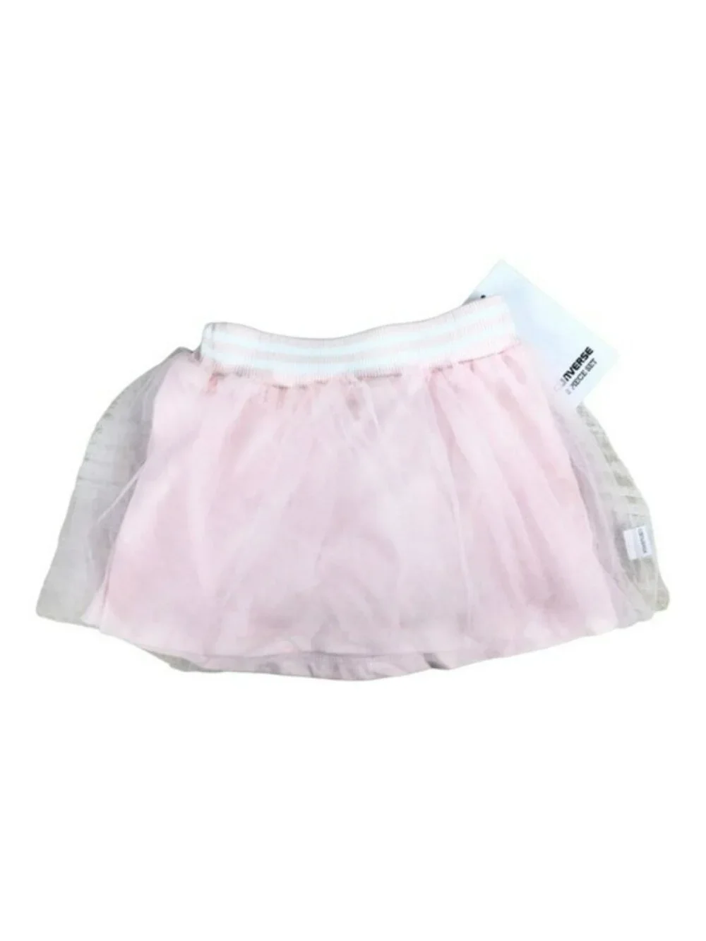 Converse 2 PC Shirt Tulle Tutu Skirt Set NWT 24 months
